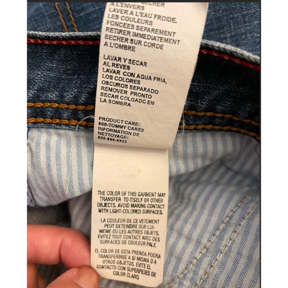 Tommy Hilfiger Boot Cut Distressed Jeans - Sz 6 - Picture 9 of 9